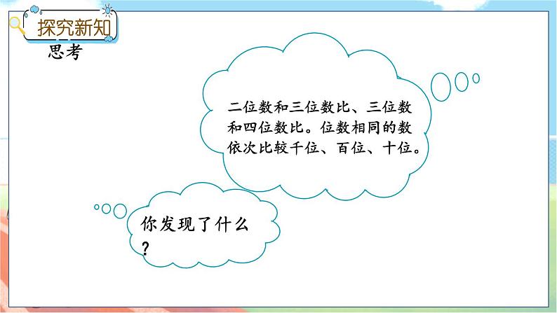 冀教版数学三上 1.3 万以内数的大小比较  课件+教案+练习06