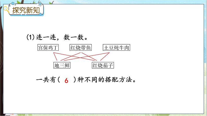 冀教版数学三上 8.2 搭配  课件+教案+练习05