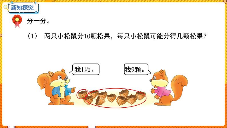 数学冀教二（上）第5单元：表内除法(一) 课时1 平均分 教学课件04