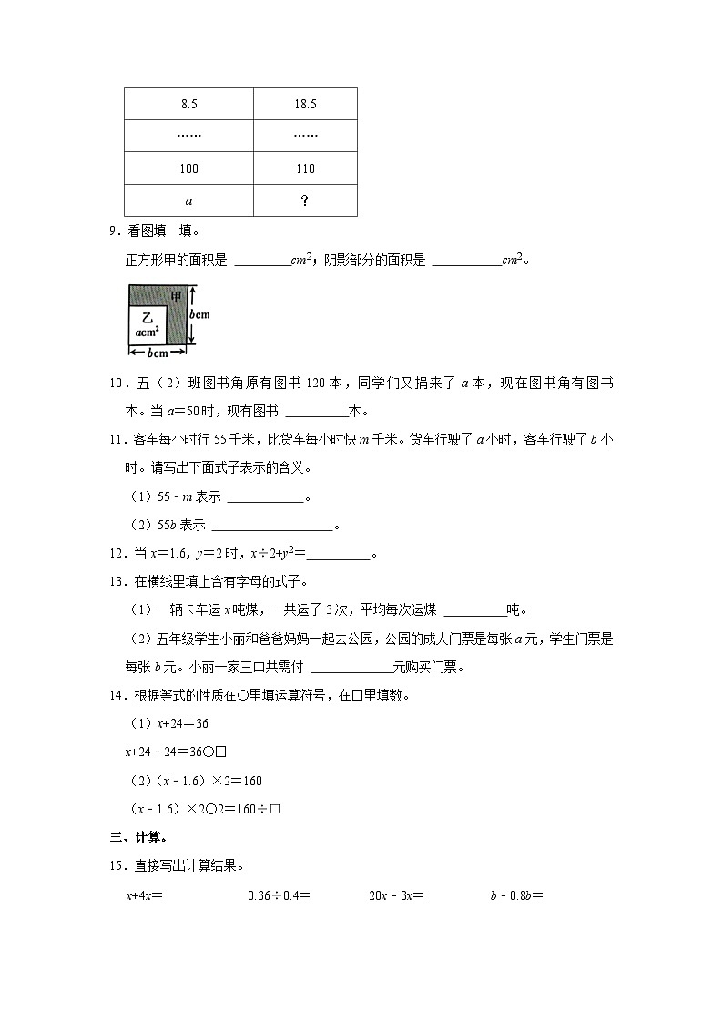 广东省广州市海珠区2021-2022学年五年级上学期第三次月考数学试卷02