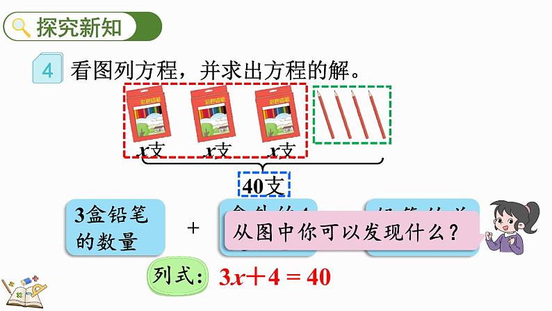 5.2.7 解稍复杂的方程-人教版数学五年级上册第3页