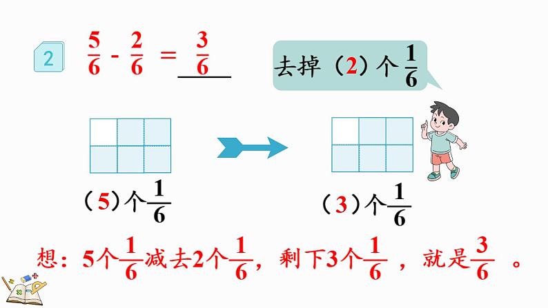 8.2.1 同分母分数的加、减法-人教版数学三年级上册第7页