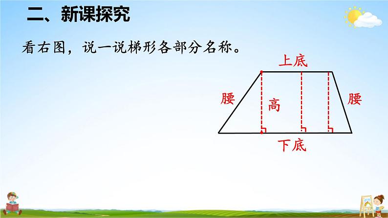 人教版数学四年级上册《5-6 梯形》课堂教学课件PPT公开课06