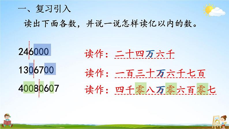 人教版数学四年级上册《1-3 亿以内数的写法》课堂教学课件PPT公开课第3页