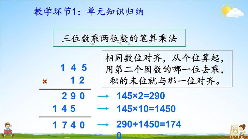 人教版数学四年级上册《4-8 单元复习提升》课堂教学课件PPT公开课02