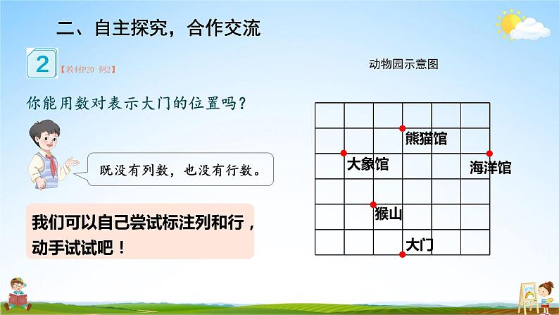 人教版数学五年级上册《2-2 确定位置（2）》课堂教学课件PPT公开课06