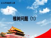 人教版数学五年级上册《7-1 植树问题（1）》课堂教学课件PPT公开课