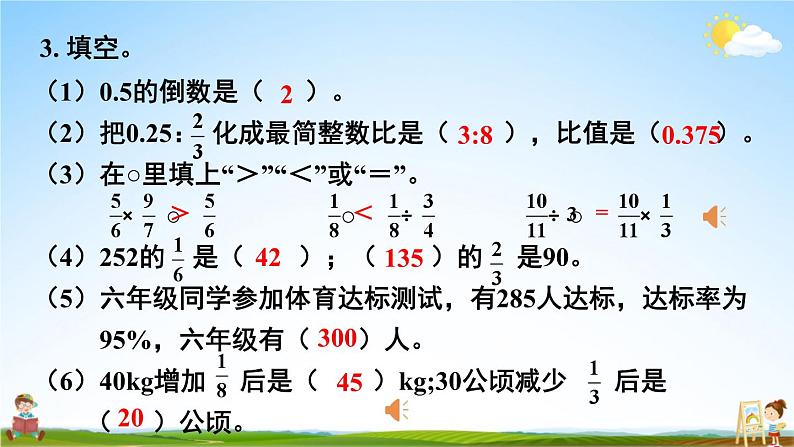 人教版数学六年级上册《9 总复习 第2课时 百分数》课堂教学课件PPT公开课第4页