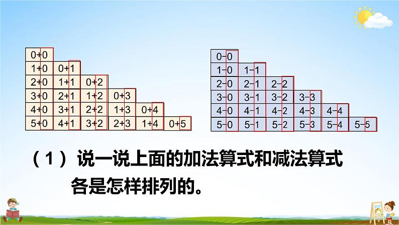 人教版数学一年级上册《3 整理和复习》课堂教学课件PPT公开课第7页