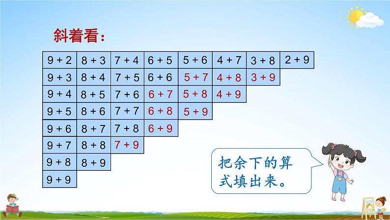 人教版数学一年级上册《8 整理和复习（1）》课堂教学课件PPT公开课第7页