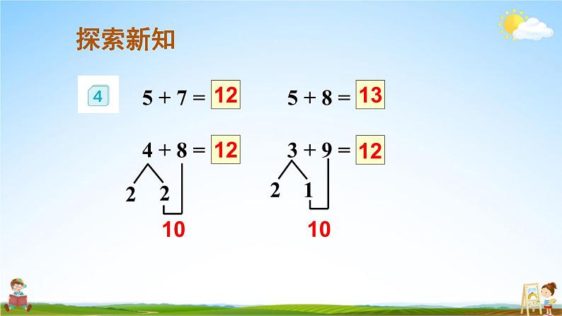 人教版数学一年级上册《8 第4课时 5、4、3、2加几》课堂教学课件PPT公开课第7页