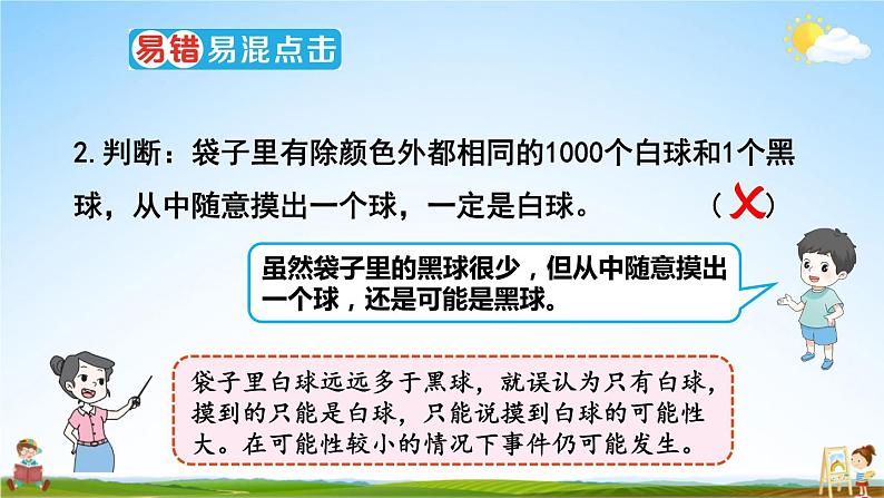 人教版数学五年级上册《4-4 单元复习提升》课堂教学课件PPT公开课05