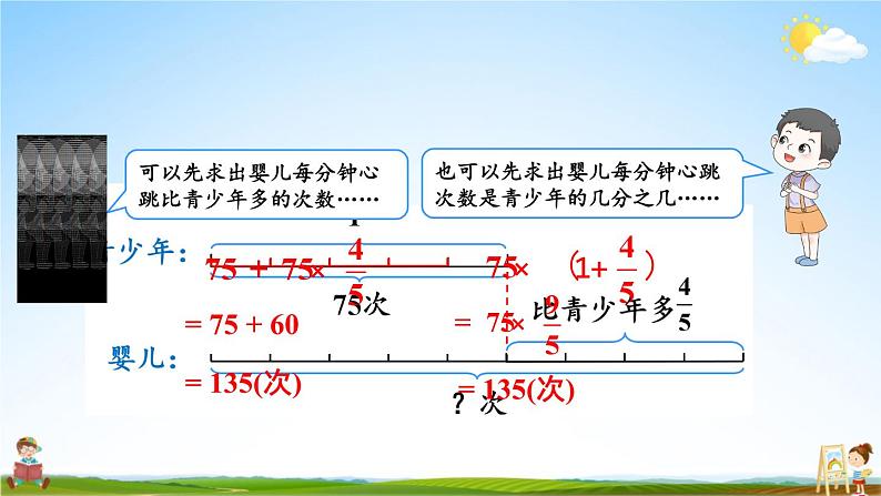 人教版数学六年级上册《1 第9课时 解决问题（2）》课堂教学课件PPT公开课第6页