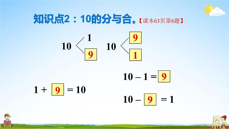 人教版数学一年级上册《5 练习课（第9~10课时）》课堂教学课件PPT公开课04