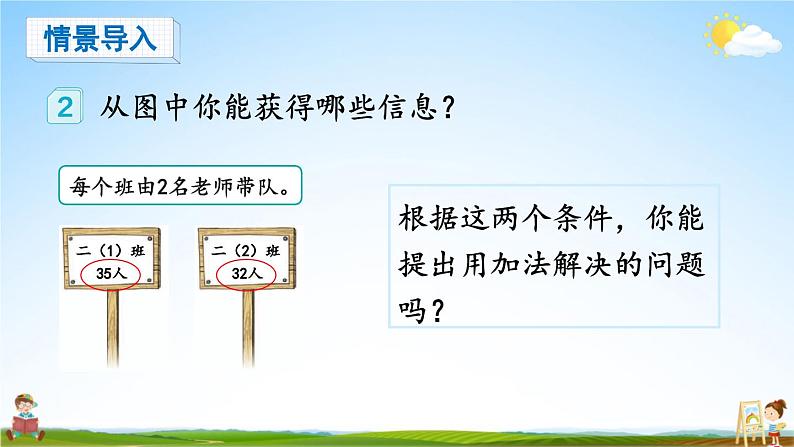 人教版二年级数学上册《2-1 第2课时 不进位加（2）》课堂教学课件PPT公开课02