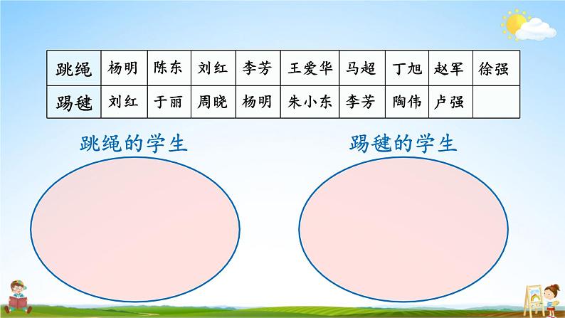 人教版三年级数学上册《9 集合》课堂教学课件PPT公开课第7页