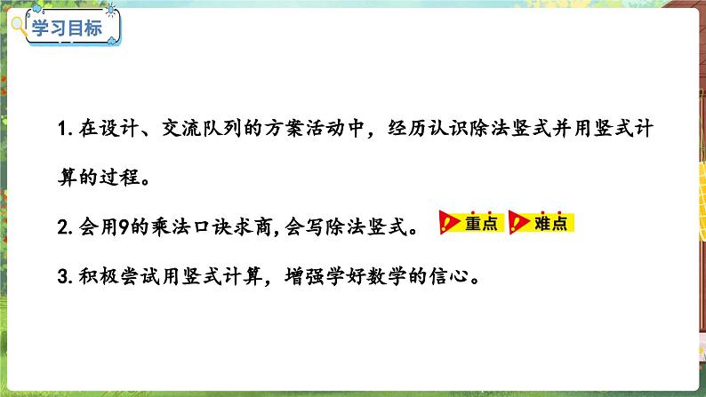 数学冀教二（上）第7单元：表内乘法和除法(二) 课时11 认识除法竖式 教学课件02