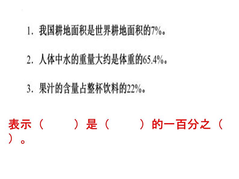 第六单元《百分数（一）》课件人教版六年级上册数学第4页