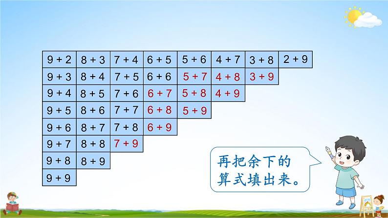 人教版一年级数学上册《8 整理和复习》课堂教学课件PPT公开课第7页