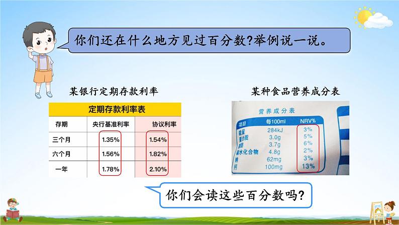 人教版六年级数学上册《6 第1课时 百分数的意义和读写》课堂教学课件PPT公开课05