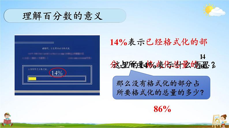 人教版六年级数学上册《6 第1课时 百分数的意义和读写》课堂教学课件PPT公开课07