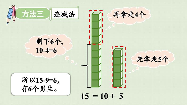 信息窗1  十几减9课件PPT08