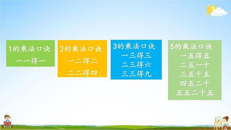 人教版数学二年级上册《4-2 第3课时 4的乘法口诀》课堂教学课件PPT公开课04