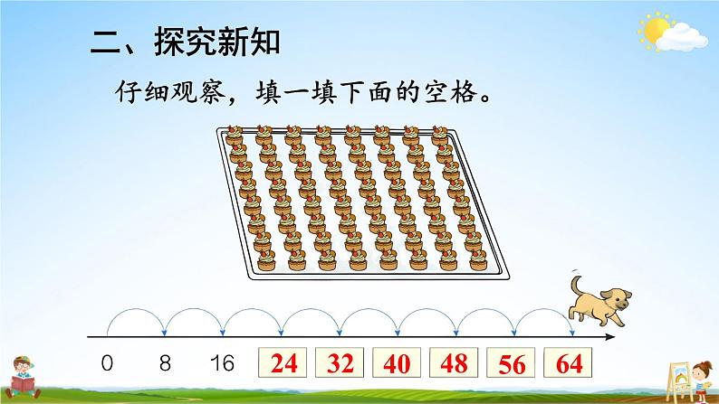 人教版数学二年级上册《6 第2课时 8的乘法口诀》课堂教学课件PPT公开课04