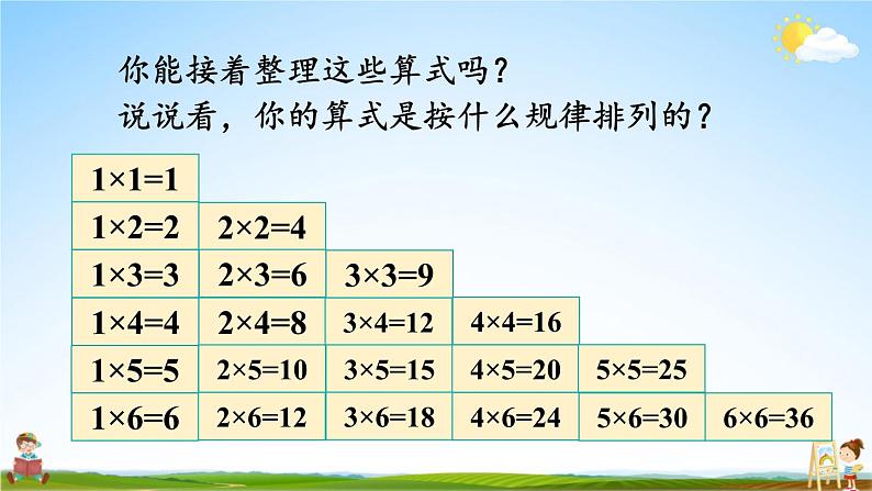 人教版数学二年级上册《4-2 整理和复习》课堂教学课件PPT公开课第5页