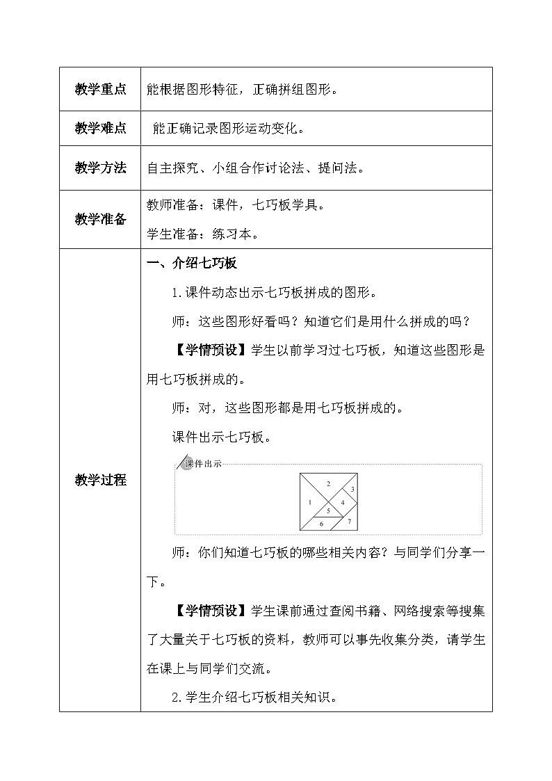 【核心素养】人教版小学数学五年级下册 5.3  平移、旋转的应用   课件  教案（含教学反思）导学案03