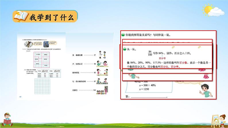 北师大版数学六年级上册《整理与复习 第3课时 百分数》课堂教学课件PPT公开课03