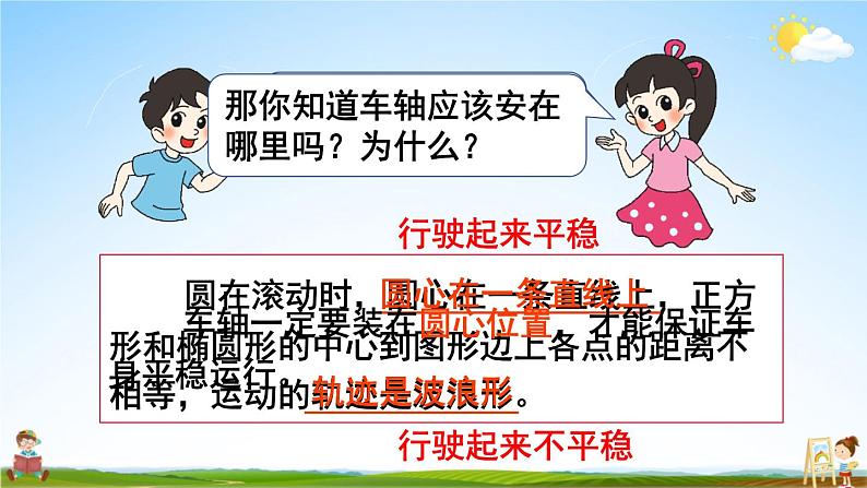 北师大版六年级数学上册《一 圆 第2课时 圆的认识（一）（2）》课堂教学课件PPT公开课第7页