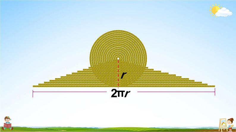 北师大版六年级数学上册《整理与复习 第1课时 圆与观察物体》课堂教学课件PPT公开课08