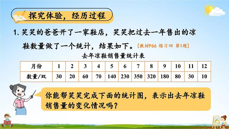 北师大版数学六年级上册《五 数据处理 练习四》课堂教学课件PPT公开课第3页