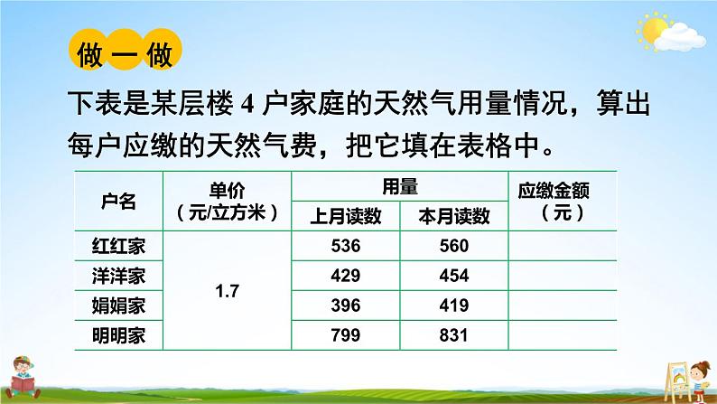 西南师大版五年级数学上册《一 4第1课时 用小数乘法解决问题》课堂教学课件PPT公开课07