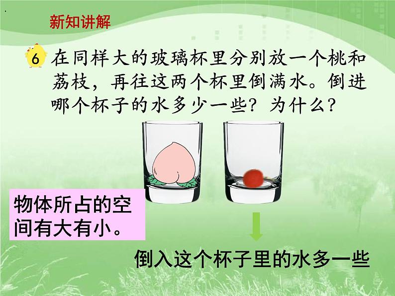 苏教版数学六年级上册第一单元、长方体和正方体 《体积和容积的意义》教学课件04