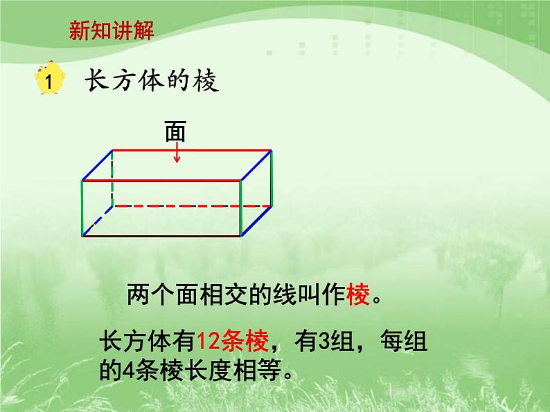 苏教版数学六年级上册第一单元、长方体和正方体 《长方体和正方体的认识》教学课件06