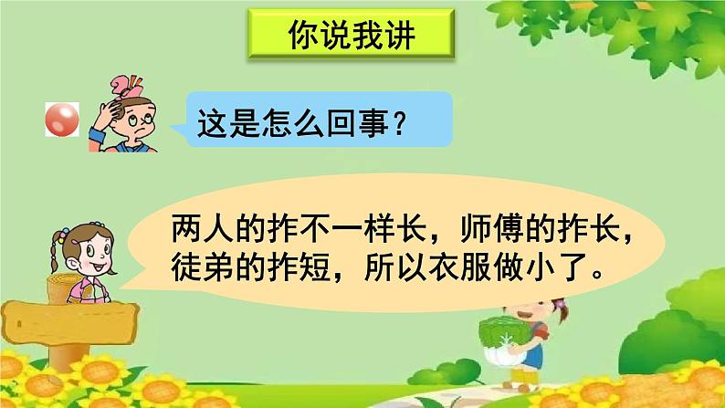 青岛版（六三制）数学一年级下册 八 阿福的新衣——厘米、米的认识-信息窗1 厘米的认识课件03