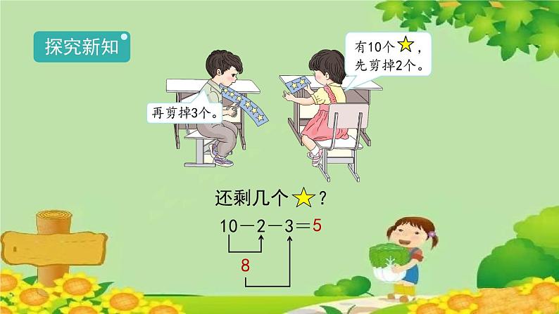 人教版一年级数学下册 6.3.3《认识小括号》 课件第5页