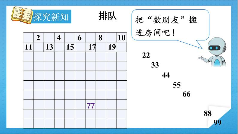 人教版小学数学一年级下册 第4课时 数的顺序 课件第6页