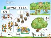 北師大版數(shù)學(xué)二年級上冊《五 2~5的乘法口訣 第6課時 回家路上》課堂教學(xué)課件PPT公開課