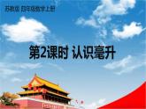 苏教版四年级数学上册《一 升和毫升 第2课时 认识毫升》课堂教学课件PPT公开课