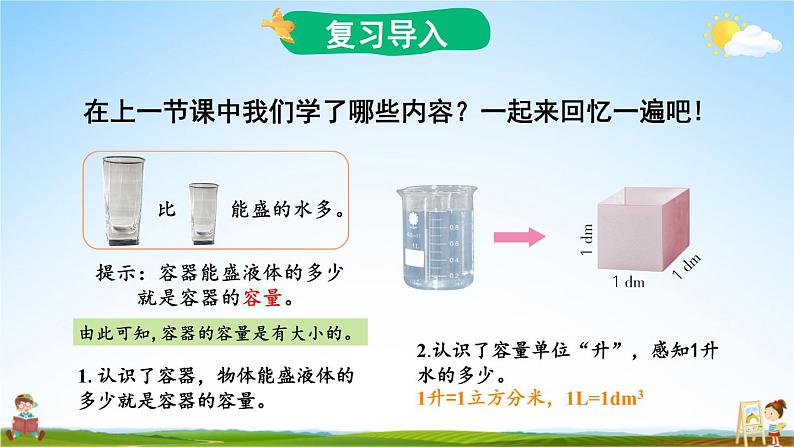 苏教版四年级数学上册《一 升和毫升 第2课时 认识毫升》课堂教学课件PPT公开课第2页