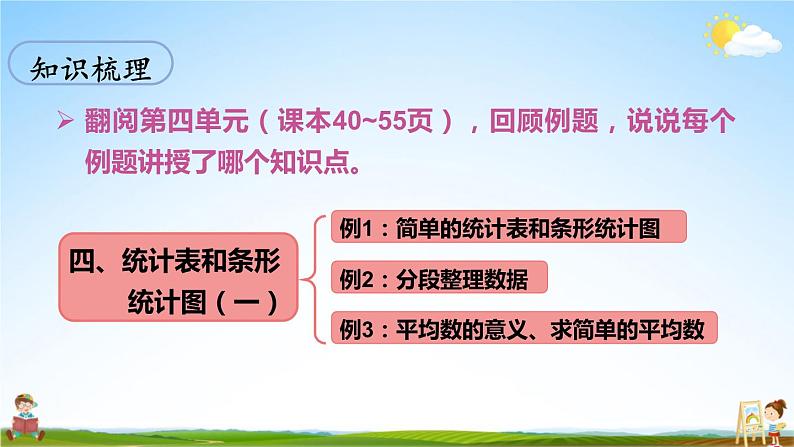 苏教版四年级数学上册《九 整理与复习 第4课时 统计天地》课堂教学课件PPT公开课03