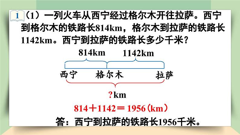 【核心素养】人教版小学数学四年级下册1.1加、减法的意义和各部分名称   课件+教案+导学案(含教学反思)07