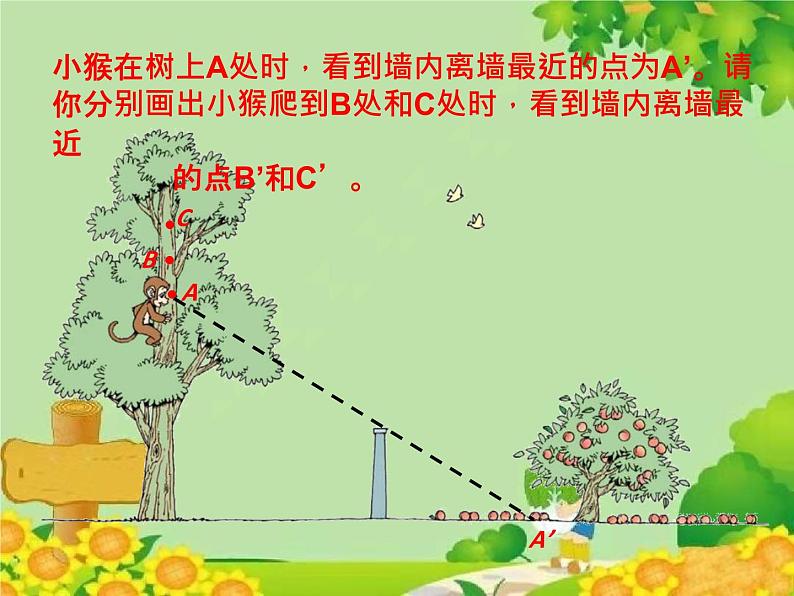 北师大版数学六年级上册 第3单元第2节  观察的范围课件03