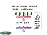 《植树问题（两端都栽）》 课件