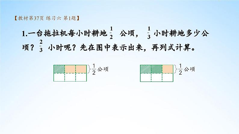 苏教版六年级数学上册《二 分数乘法 练习六》课堂教学课件PPT公开课第2页