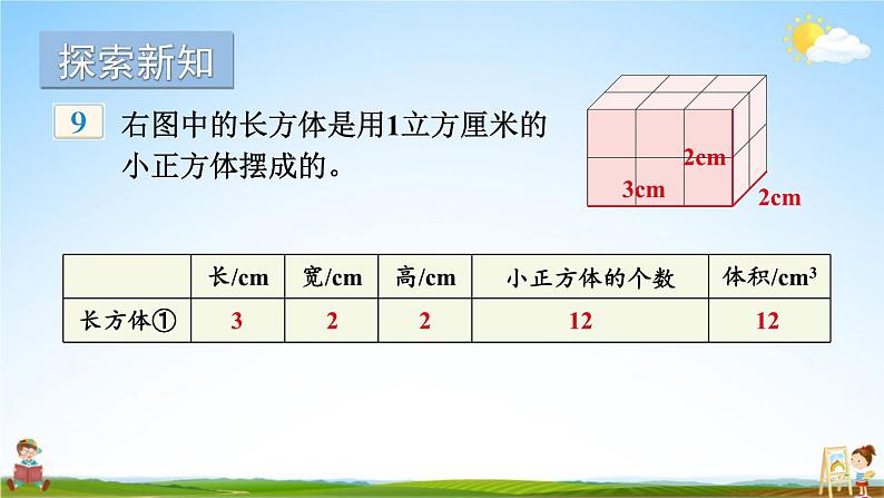 苏教版六年级数学上册《一 长方体和正方体 第7课时 长方体和正方体的体积（1）》课堂教学课件公开课第4页