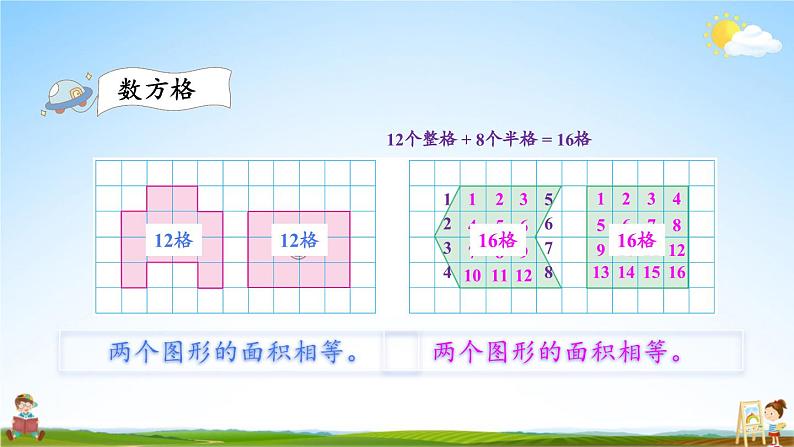 苏教版五年级数学上册《二 多边形的面积 第1课时 平行四边形面积的计算方法》教学课件PPT公开课第5页